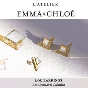 🆕 LOU Oversized Studs EMMA & CHLOE